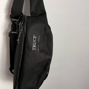 Telfar Black Travel Bag Sleek Durable Design